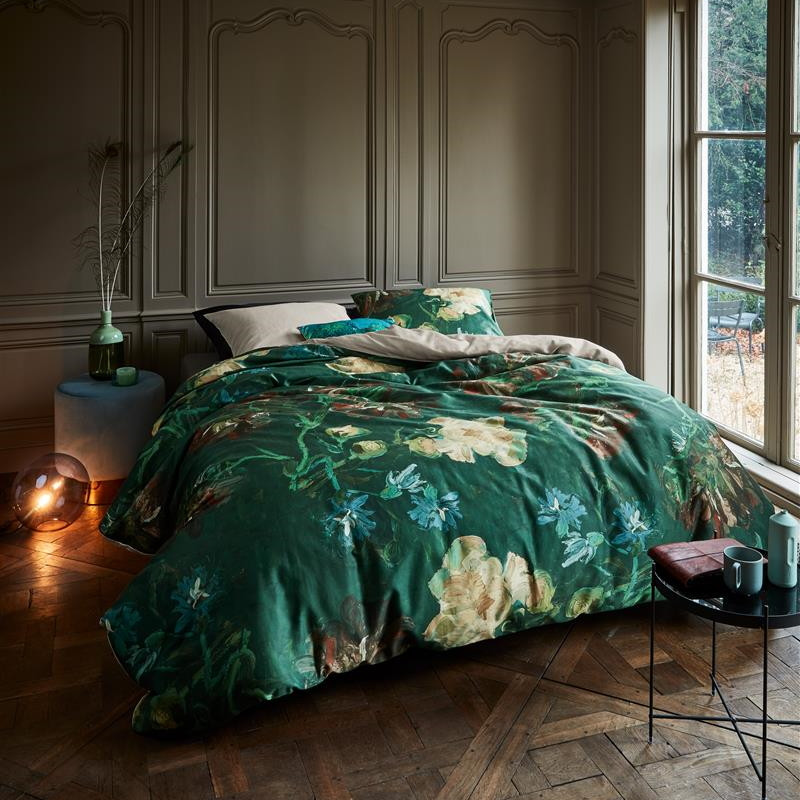 Peonies Green Voodipesukomplekt