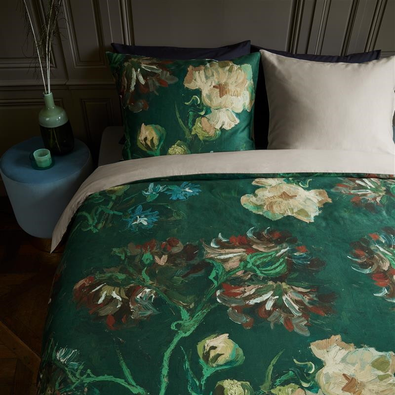 Peonies Green Voodipesukomplekt