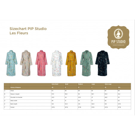 Hommikumantel Les Fleurs Yellow