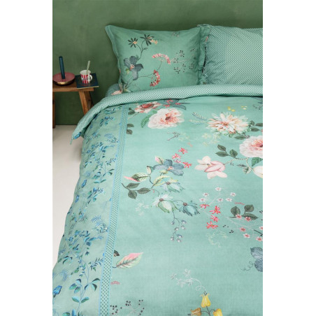 Tokyo Bouquet Green PIP STUDIO Voodipesukomplekt