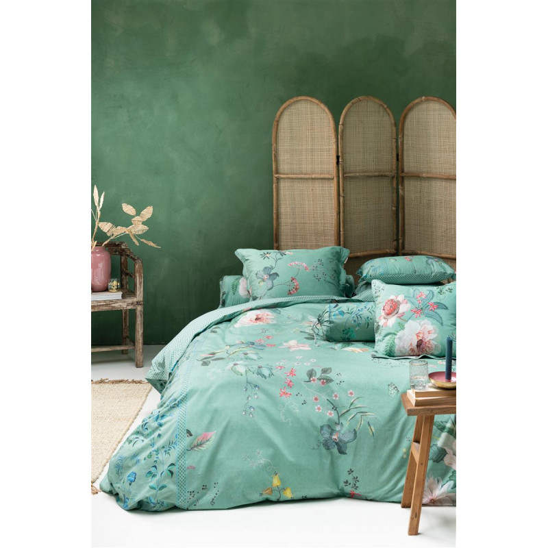 Tokyo Bouquet Green PIP STUDIO Voodipesukomplekt