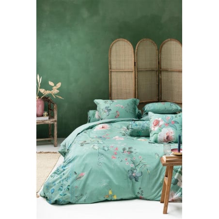 Tokyo Bouquet Green PIP STUDIO Voodipesukomplekt