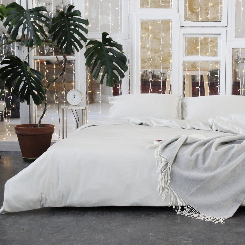 EXCLUSIVE SILVER PREMIUM satiinist voodipesukomplektid