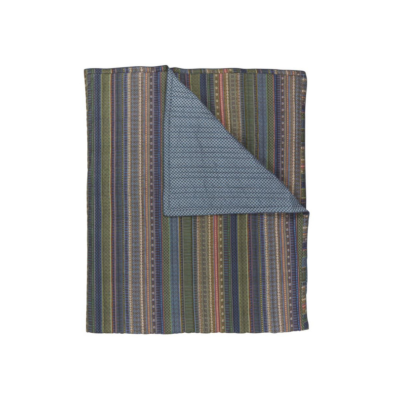 Ribbon Quilt Blue Green PIP STUDIO Voodikate