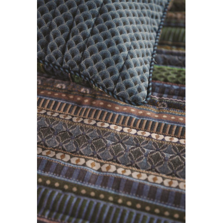 Ribbon Quilt Blue Green PIP STUDIO Voodikate hind