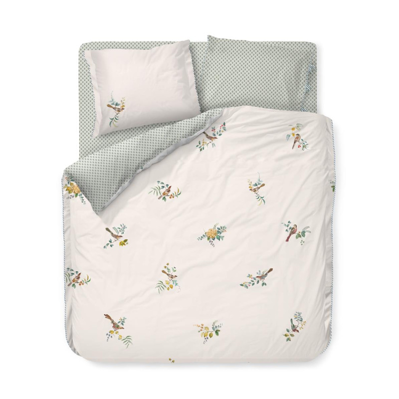 Little Bird White PIP STUDIO Voodipesukomplekt