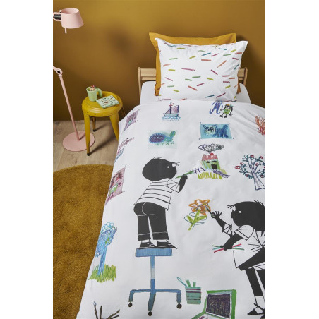 Laste voodipesukomplekt Tekenen Multi 2