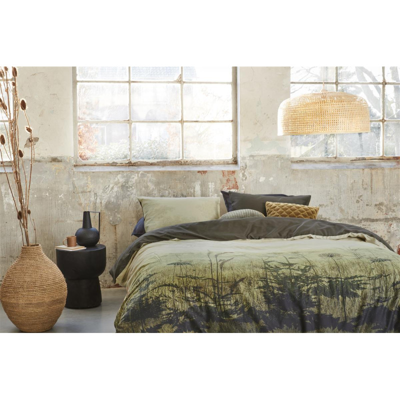 Voodipesukomplekt Le Matin Green