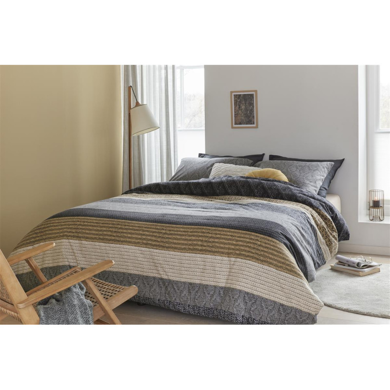 Voodipesukomplekt Lowie Grey