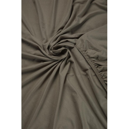 Jersey HL Taupe kummiga lina