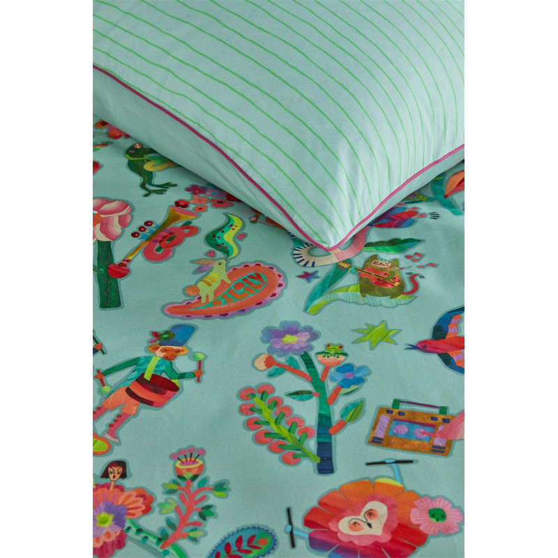 Voodipesukomplekt Musica Blue