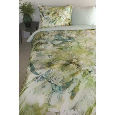 Voodipesukomplekt Elysium Blue Green interneti teel