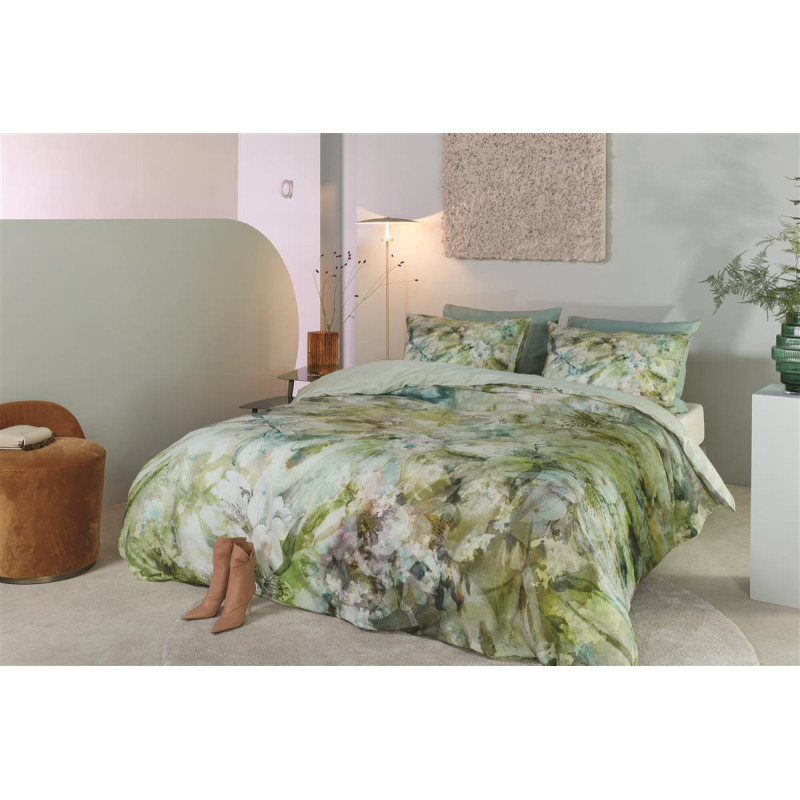 Voodipesukomplekt Elysium Blue Green