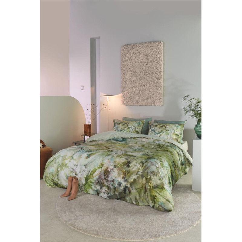 Voodipesukomplekt Elysium Blue Green