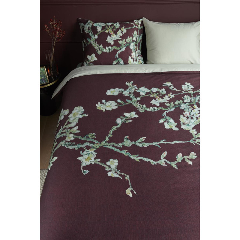 Voodipesukomplekt Blossom Dark Red