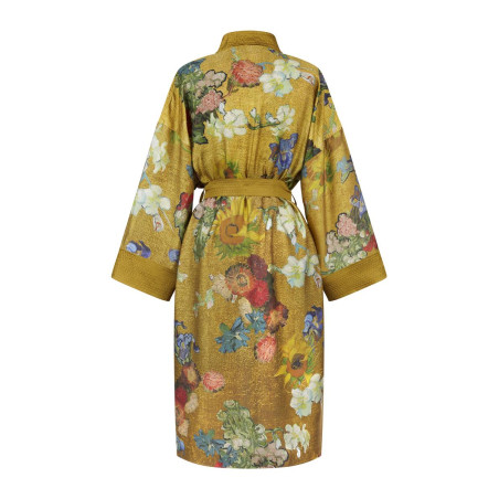 Kimono Partout des Fleurs Gold