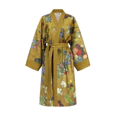 Kimono Partout des Fleurs Gold