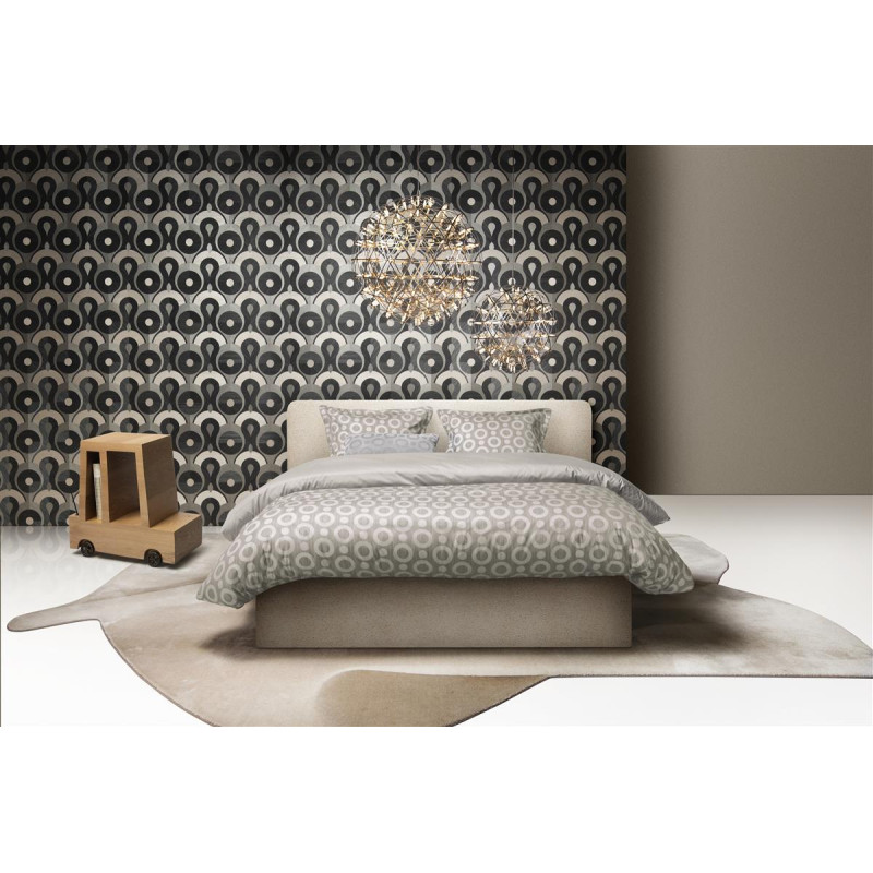 Voodipesukomplekt MOOOI Umbrella Squid Silver