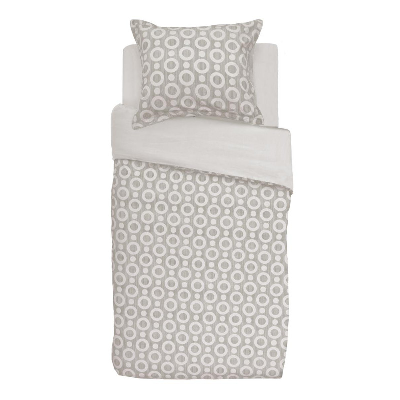 Voodipesukomplekt MOOOI Umbrella Squid Silver