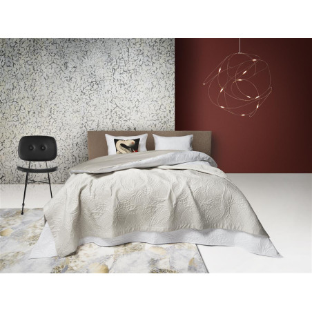 Voodipesukomplekt MOOOI Embroided Dodo Pavone White interneti teel