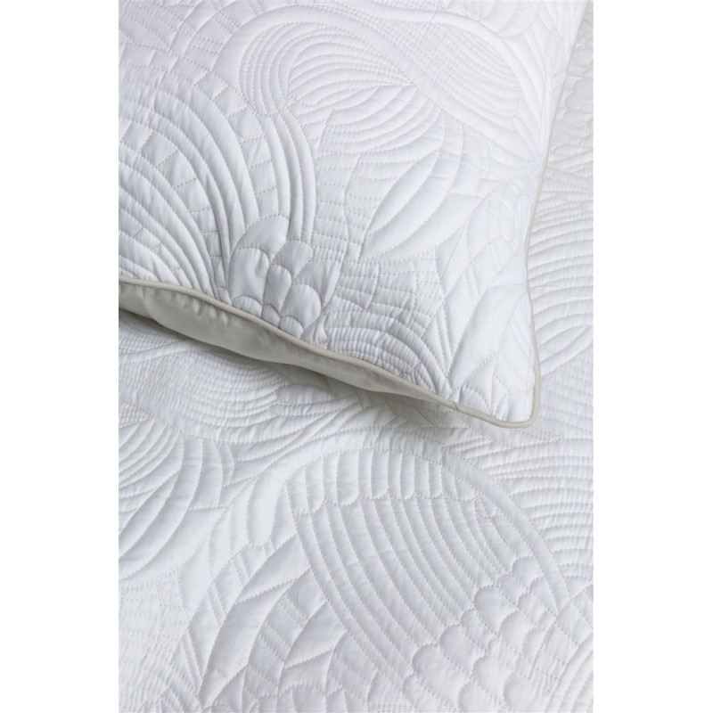 Voodipesukomplekt MOOOI Embroided Dodo Pavone White