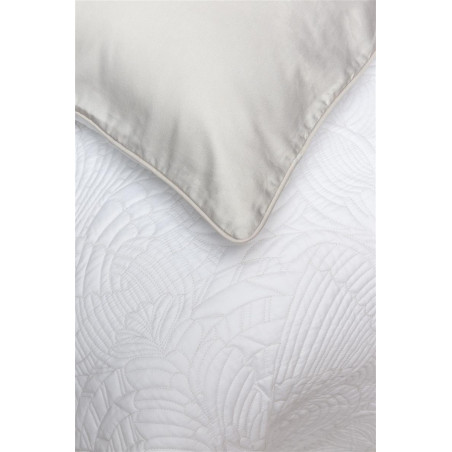 Voodipesukomplekt MOOOI Embroided Dodo Pavone White