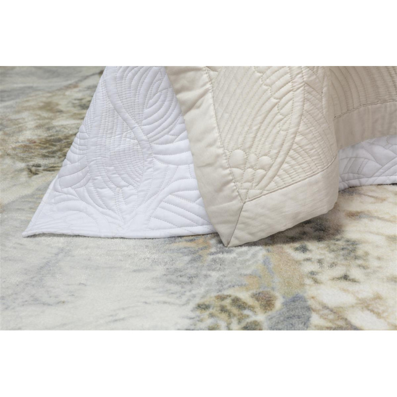 Voodipesukomplekt MOOOI Embroided Dodo Pavone White