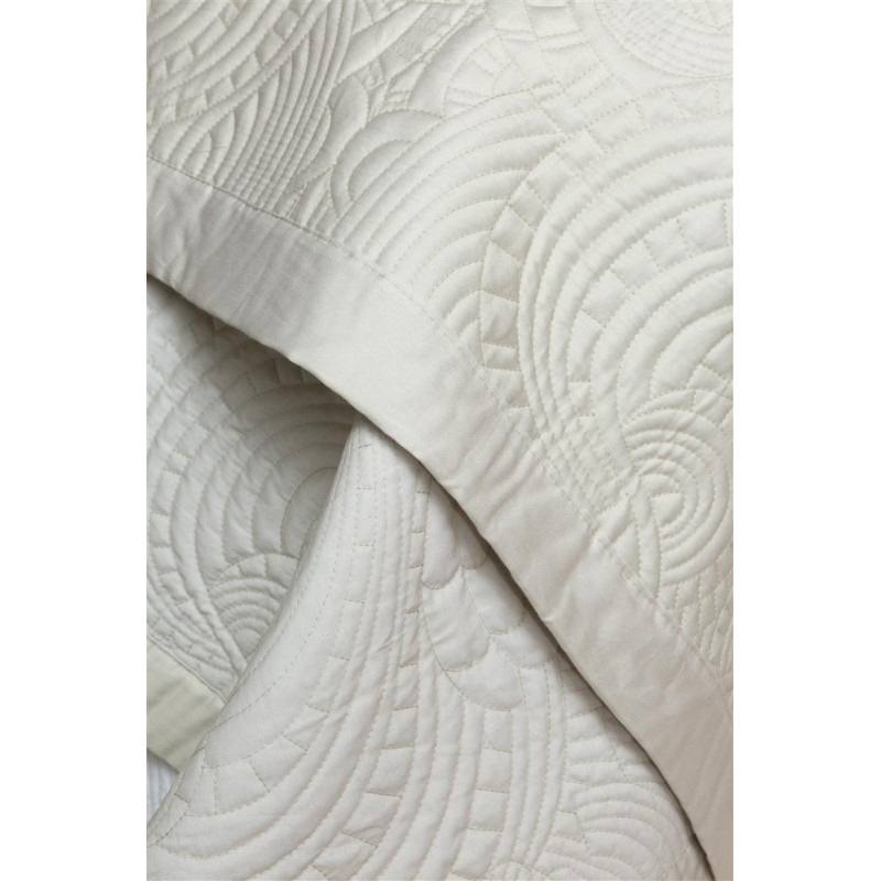 Voodipesukomplekt MOOOI Embroided Dodo Pavone White