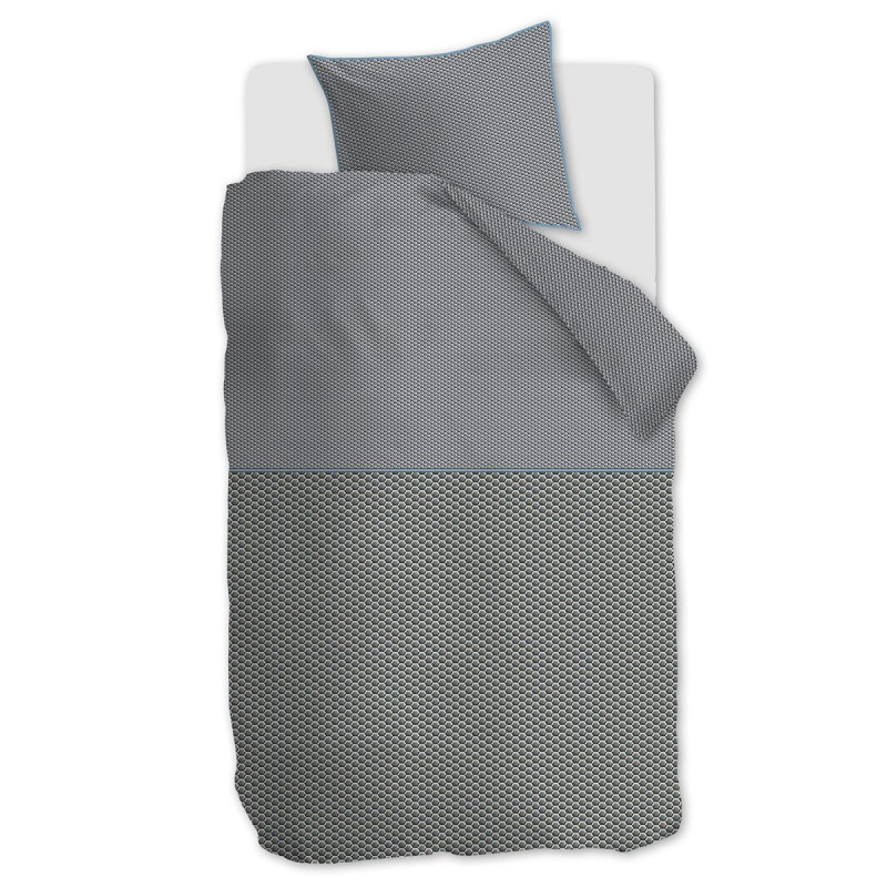 Voodipesukomplekt Facette Blue Green