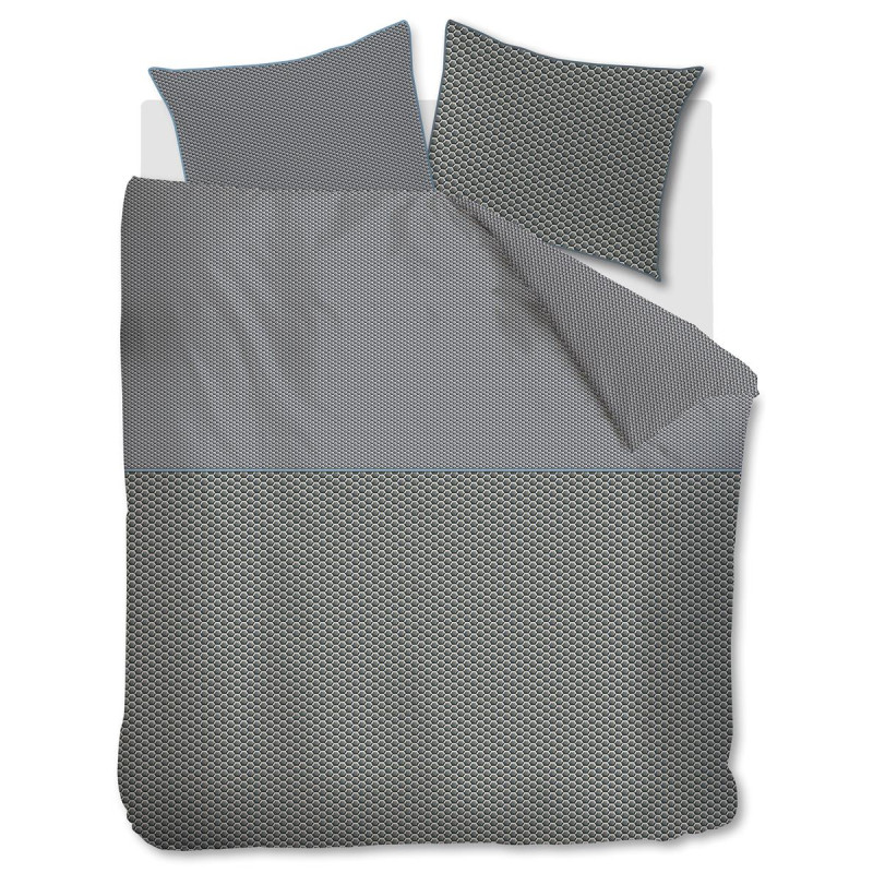 Voodipesukomplekt Facette Blue Green