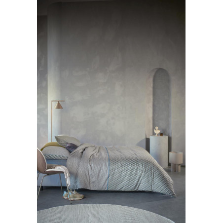 Voodipesukomplekt Facette Blue Green interneti teel