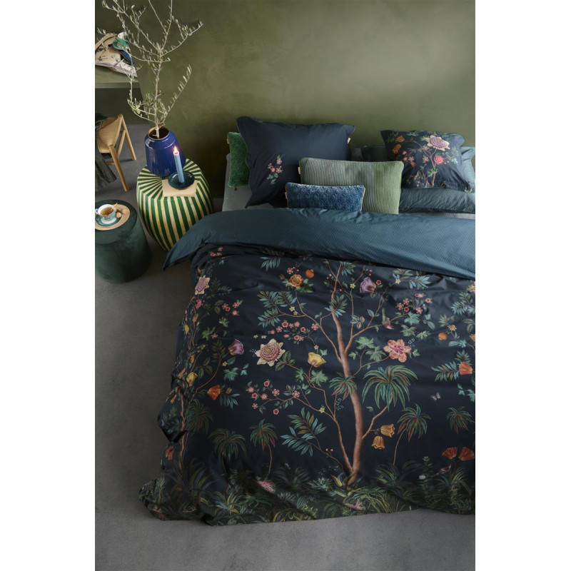 Voodipesukomplekt Il Paradiso Dark Blue