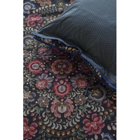 Voodipesukomplekt Ricamo Dark Blue