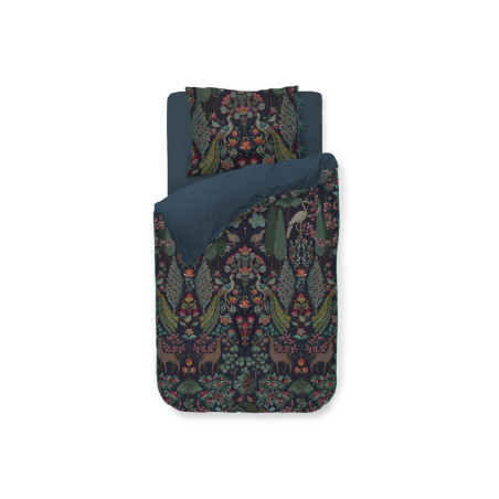 Voodipesukomplekt Pavoni Dark Blue hind