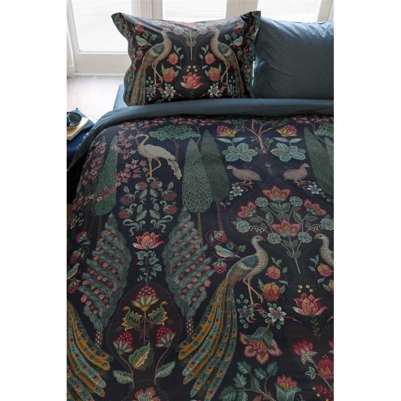 Voodipesukomplekt Pavoni Dark Blue