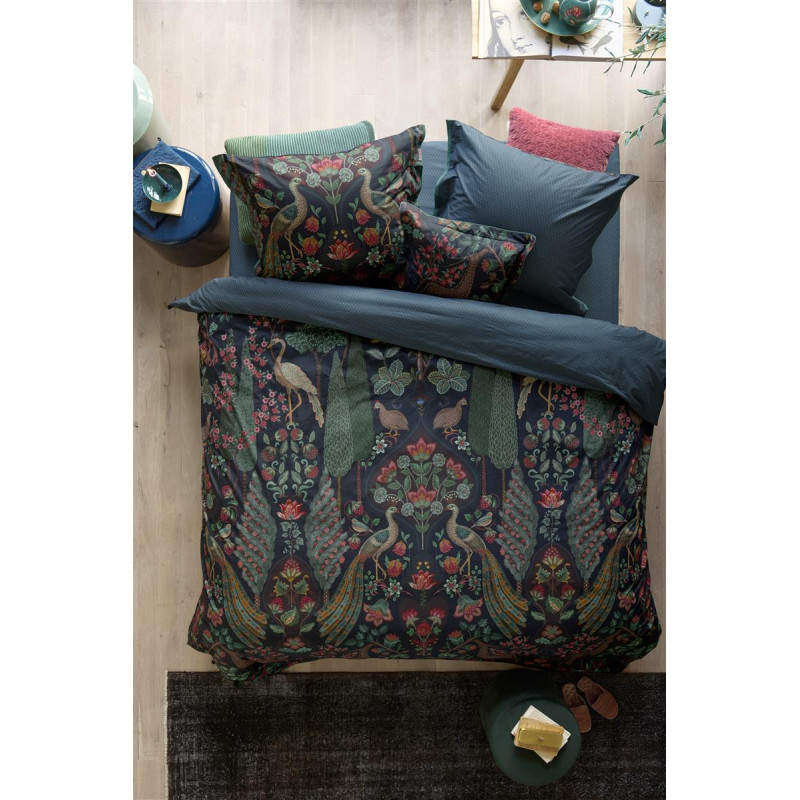 Voodipesukomplekt Pavoni Dark Blue