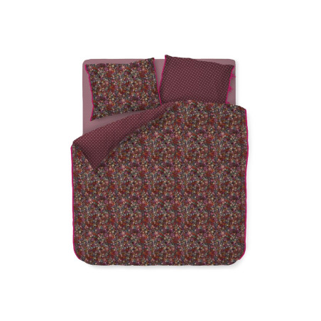 Voodipesukomplekt Tutti i Fiori Dark Red