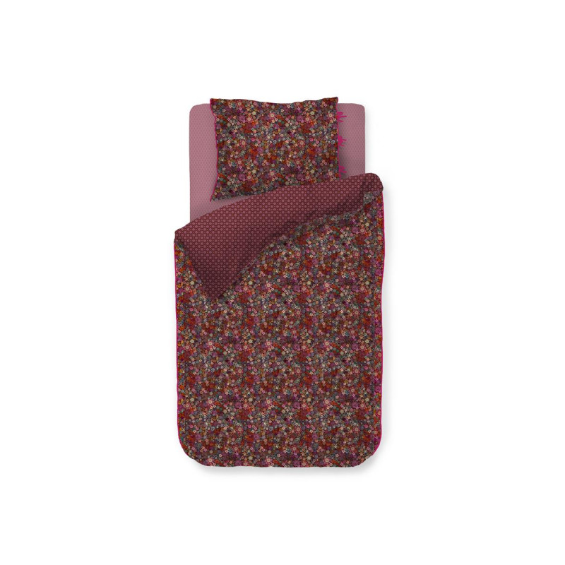 Voodipesukomplekt Tutti i Fiori Dark Red