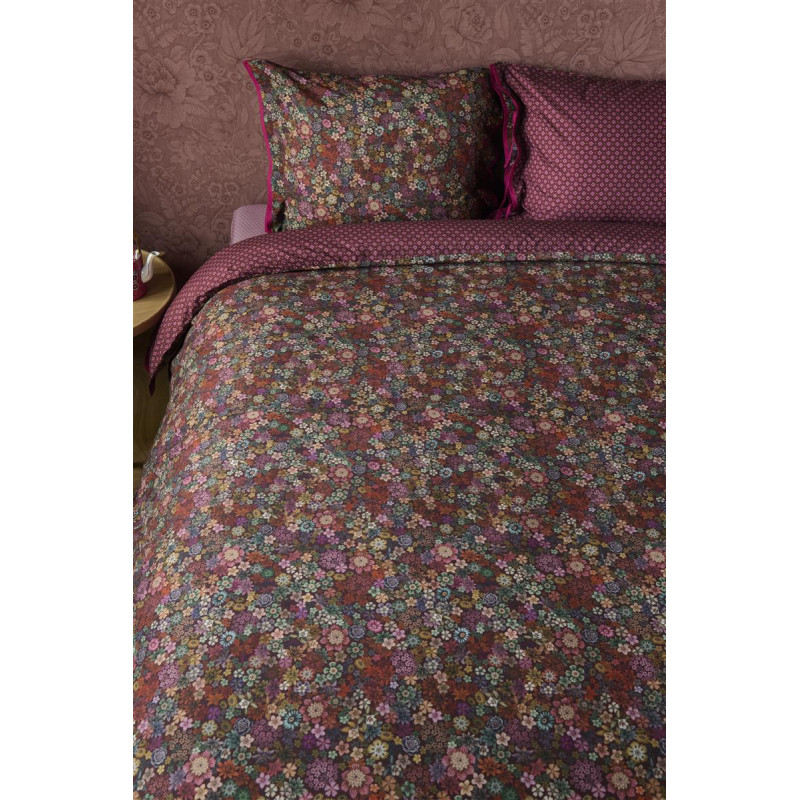 Voodipesukomplekt Tutti i Fiori Dark Red