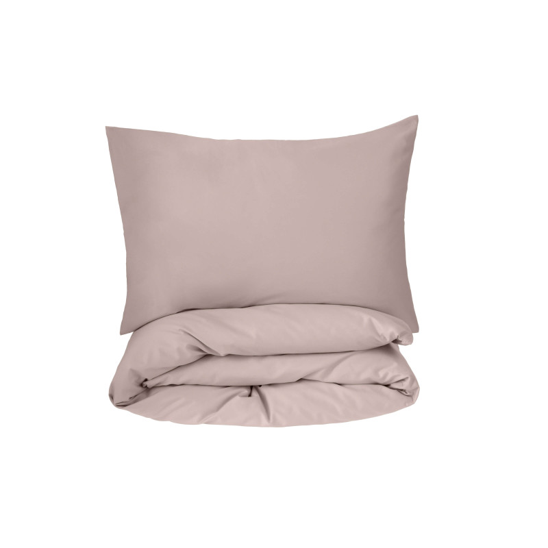 KING BEIGE Satiinist voodipesukomplekt