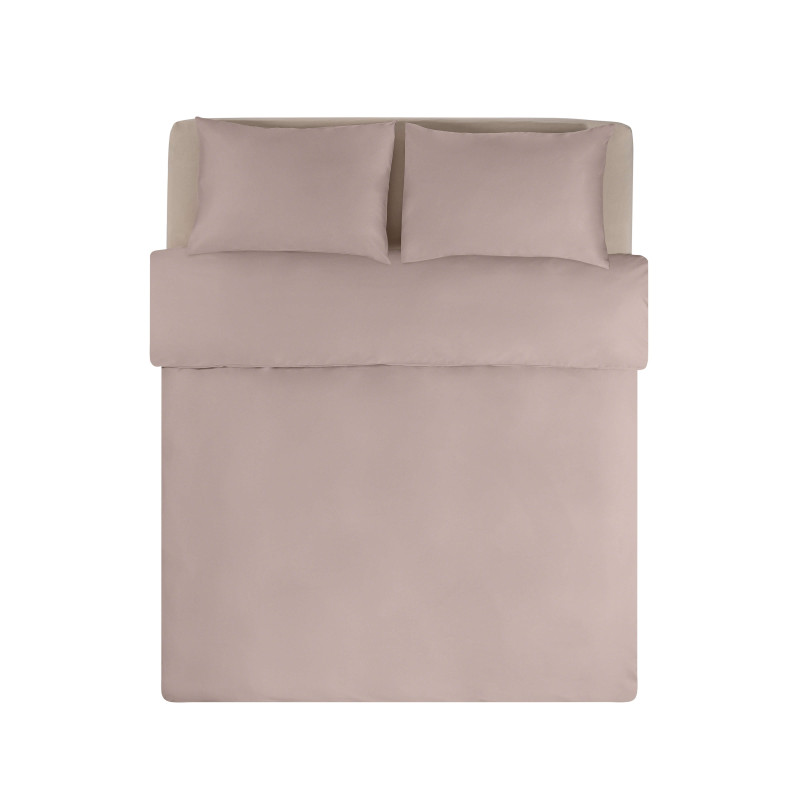 KING BEIGE Satiinist voodipesukomplekt