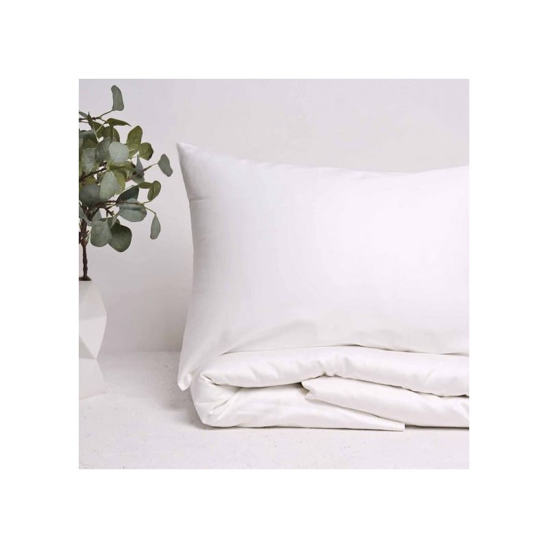 PREMIUM satiinist lapsik voodipesukomplekt COCONUT WHITE