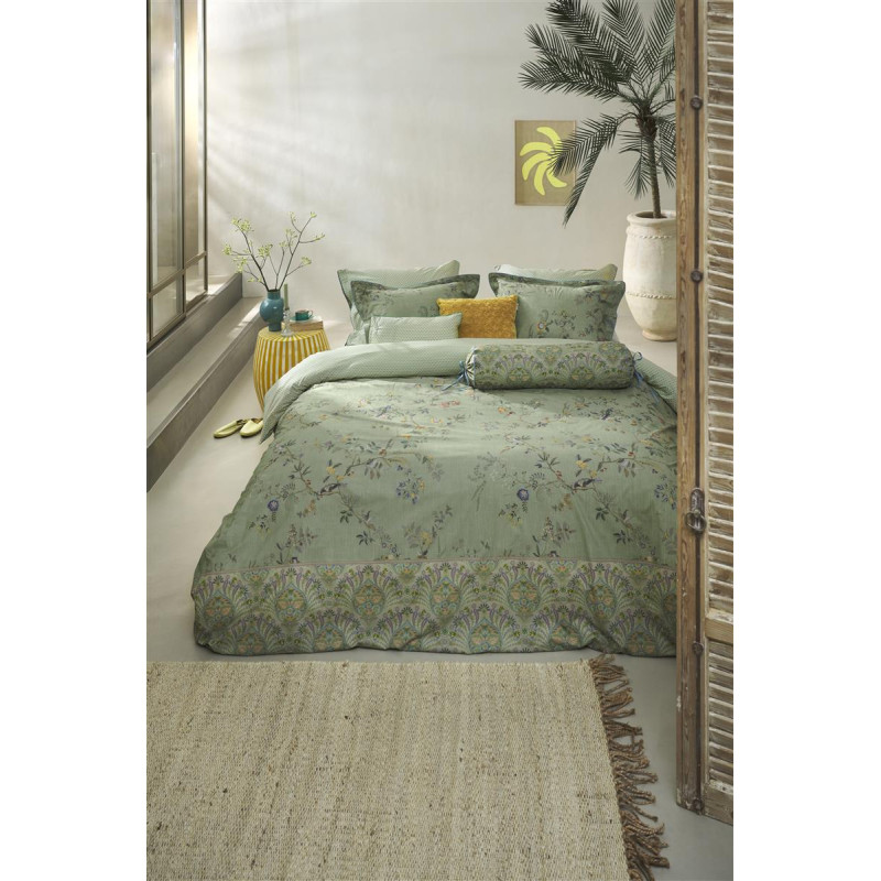 Voodipesukomplekt Amor de Dios Green