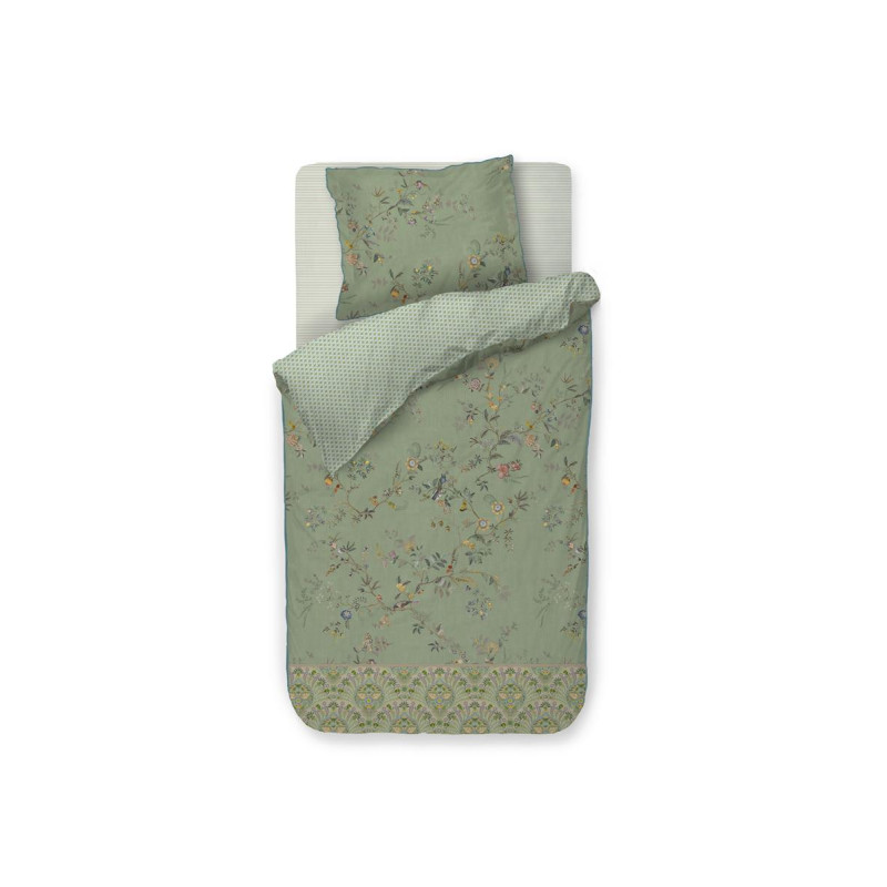 Voodipesukomplekt Amor de Dios Green