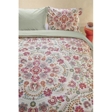 Voodipesukomplekt Ricamo Off-White