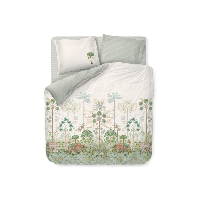 Voodipesukomplekt Panoramico Off-White