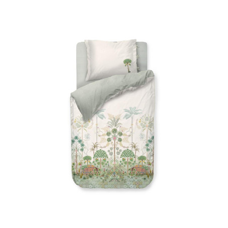 Voodipesukomplekt Panoramico Off-White hind