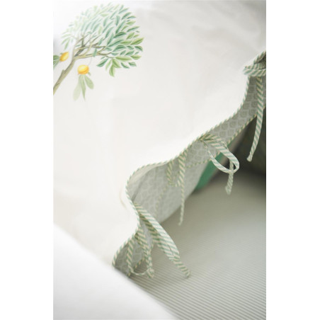 Voodipesukomplekt Panoramico Off-White interneti teel