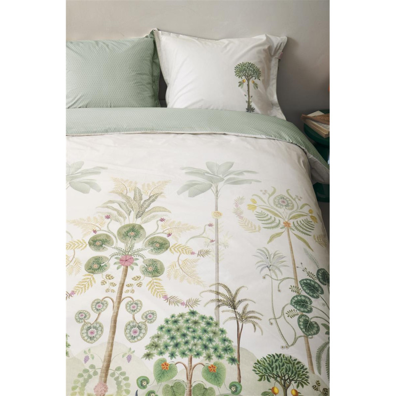 Voodipesukomplekt Panoramico Off-White