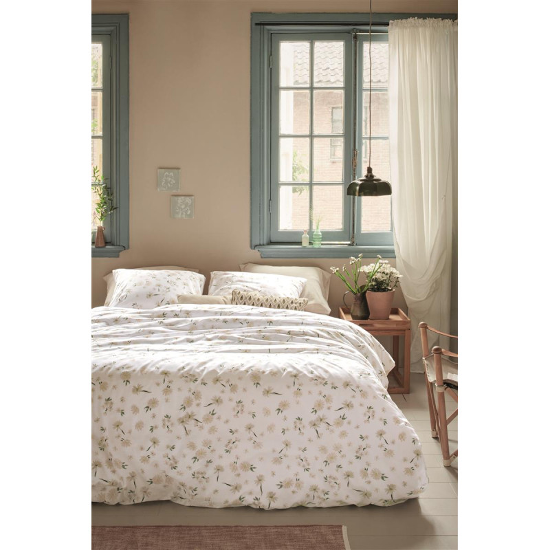 Voodipesukomplekt Daisies White